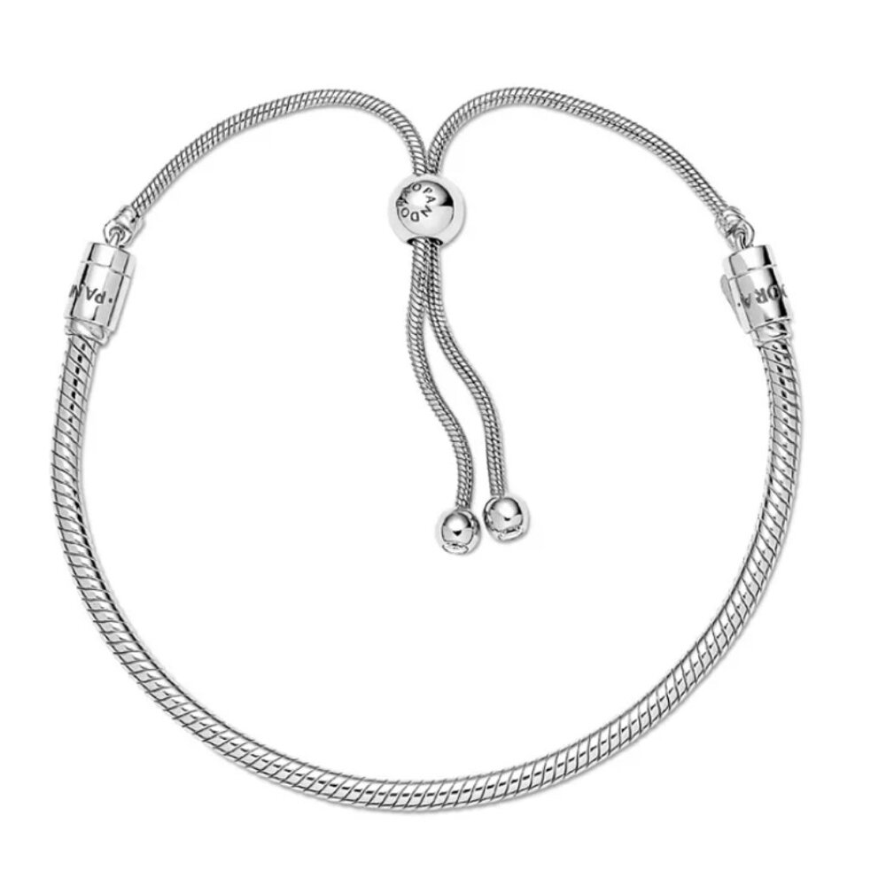 Pandora Moments Snake Chain Slider Bracelet - Fixed Price